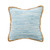 LR Home Riley 07765 Air Blue White Tan Pillow