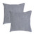 LR Home Insignia 07807 Blue White Pillow