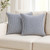 LR Home Insignia 07807 Blue White Pillow