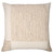 LR Home Silk/Linen 08680 White Beige Pillow