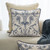 LR Home Rococo 08824 Blue Ivory Pillow