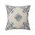 LR Home Rococo 08829 Blue Ivory Pillow
