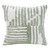 LR Home Stacy Garcia 8441 Sage Green White Pillow