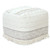 LR Home Monarch 34039 Taupe Ivory Pouf