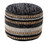 LR Home Enigma 34043 Black Pouf