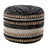 LR Home Enigma 34043 Black Pouf