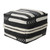 LR Home Avant-garde 34060 Black White Pouf