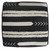 LR Home Avant-garde 34060 Black White Pouf
