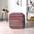 LR Home Andros 34121 Multicolored Pouf