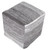 LR Home Pacifica 99714 Gray Pouf