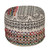 LR Home Enigma 99717 Rainbow Ivory Pouf