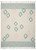 LR Home Diamond 80142 Sky Blue Throw