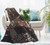 LR Home Kantha 80175 Black Throw