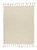 LR Home Sundry 80181 Cream Throw