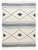 LR Home Arizona 80187 Blue White Throw