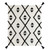 LR Home Avant-garde 80197 Black White Throw