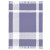 LR Home Highland 80290 Purple Heather White Throw