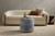 Loloi LPF211 Blue Tangerine Pouf