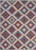 LR Home Aurora 81536 Red Blue Rug