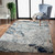 LR Home Nimbus 81832 Gray Navy White Multi Rug