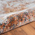 LR Home Nimbus 81834 Orange Rust Red Gray White Rug