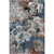 LR Home Revolution 81803 Rust Blue Gray White Rug