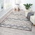 LR Home Westport 82292 Light Blue Ivory Rug