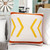 LR Home Apollo 07893 White Yellow Red Pillow