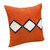 LR Home Apollo 07894 Orange White Black Pillow