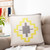 LR Home Apollo 07896 Gray White Yellow Pillow
