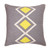 LR Home Apollo 07897 Gray White Yellow Pillow