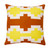 LR Home Apollo 07898 Adobe Yellow White Pillow