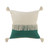 LR Home Carnival 07661 Emerald Green Off-White Pillow