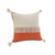 LR Home Carnival 07664 Pumpkin Orange Off-White Pillow