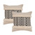 LR Home Cedric 07333 Black Natural Pillow