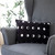 LR Home Celestial 08331 Black Silver Pillow
