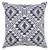 LR Home El Paso 07795 Navy White Pillow