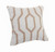 LR Home Elemental 07550 Hazelnut (Tan) White Pillow