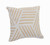 LR Home Elemental 07551 Tan White Pillow