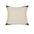 LR Home Elevate 07685 Juniper Green Dark Green White Linen Pillow