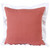 LR Home Empire 07864 Deep Coral White Pillow