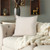LR Home Insignia 07806 Beige White Pillow