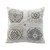 LR Home Vienna 08803 Light Gray Ivory Pillow