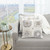 LR Home Vienna 08803 Light Gray Ivory Pillow