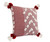 LR Home Zeal 07705 Heute Red Cream Pillow