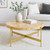 LR Home Summerfield 3931 Natural Gold Coffee Table