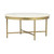 LR Home Prescott 03596 Gold Ivory Coffee Table