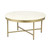 LR Home Prescott 03596 Gold Ivory Coffee Table