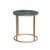 LR Home Verdant 03922 Green Marble Side Table