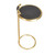 LR Home Martini 46272 Black Gold Side Table